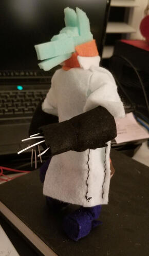 Boss Wolf Puppet WIP 2