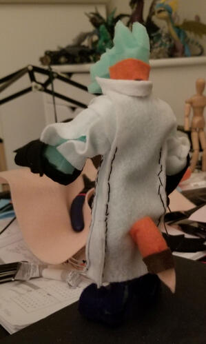Boss Wolf Puppet WIP 3